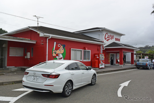 広島カープのキャンプ地として知られる宮崎・油津。青島の読売ジャイアンツと良い競合関係だ。