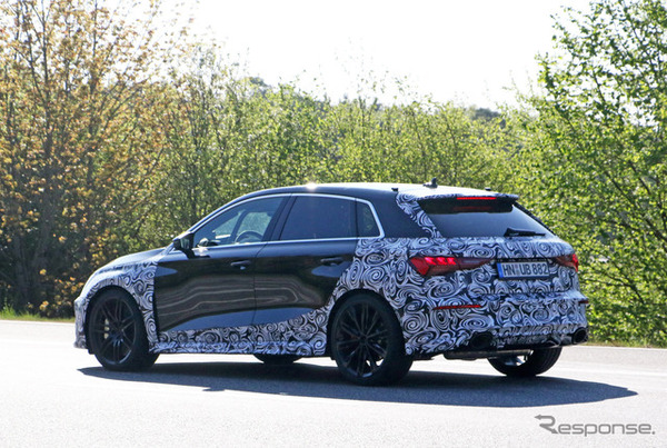アウディ RS3 新型プロトタイプ（スクープ写真）