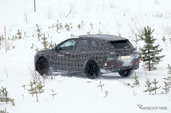 BMW iNEXT 市販型プロトタイプ（スクープ写真）