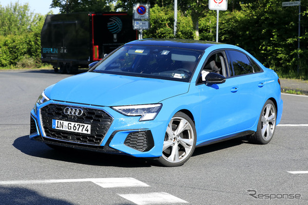 アウディ S3セダン 新型プロトタイプ（スクープ写真）