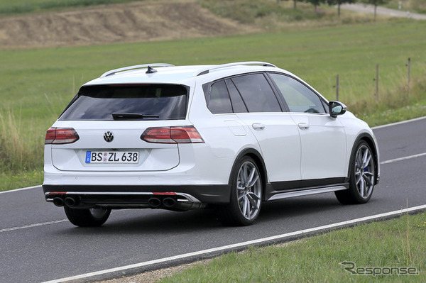 VW ゴルフR ヴァリアント 次期型プロトタイプ（スクープ写真）
