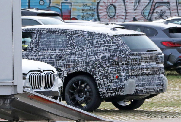 BMW X8 市販型プロトタイプ（スクープ写真）