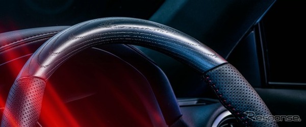 特別仕様車専用アッシュ＋Fスポーツ専用ディンプル本革ステアリング