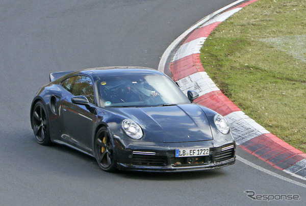 ポルシェ 911ターボ 謎のプロトタイプ（スクープ写真）