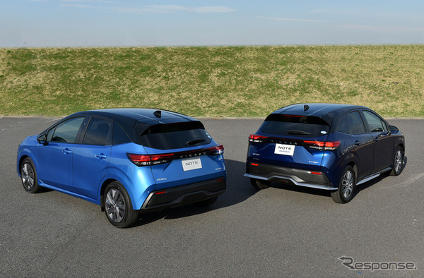 日産 ノート 新型とノート オーテック
