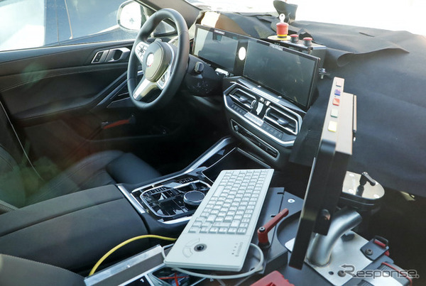 BMW X6 改良新型プロトタイプ（スクープ写真）