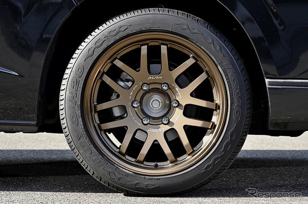 レイズ【A・LAP-07X】推奨サイズ：18×8J Inset38／カラー：ブロンズ／タイヤサイズ：225/50R18