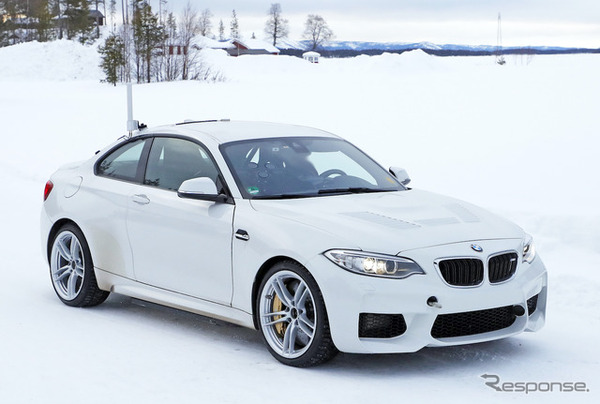 BMWの新型EVスポーツ 開発車両（スクープ写真）