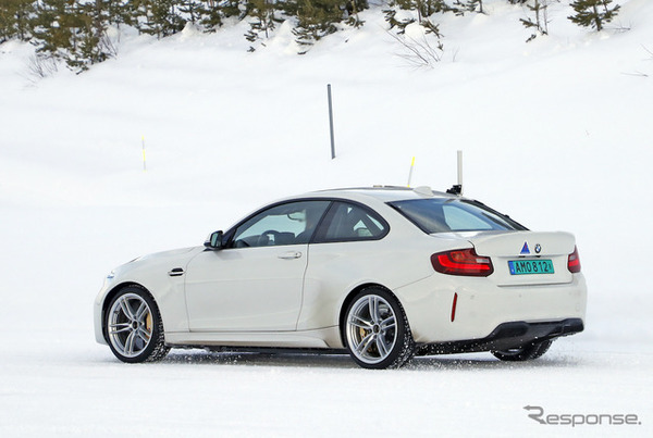 BMWの新型EVスポーツ 開発車両（スクープ写真）