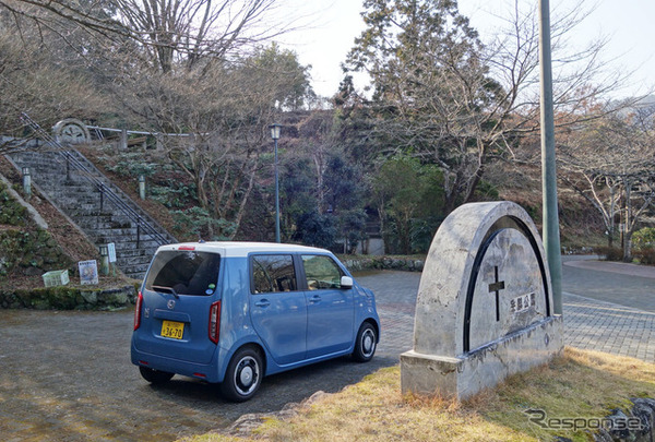大分・津久見の宗麟公園にて記念撮影。