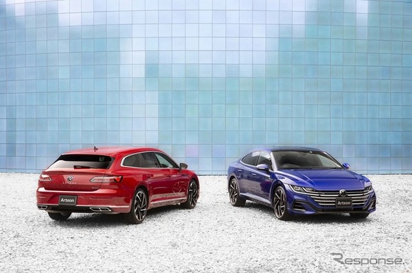 VW アルテオン シューティングブレーク（左）/アルテオン（右）