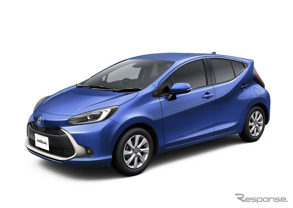 トヨタ アクア 新型 Z（2WD）（ダークブルーマイカメタリック）＜オプション装着車＞
