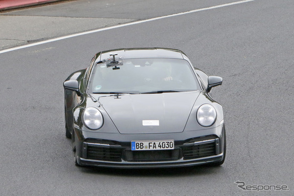 ポルシェ 911 スポーツクラシック新型プロトタイプ（スクープ写真）