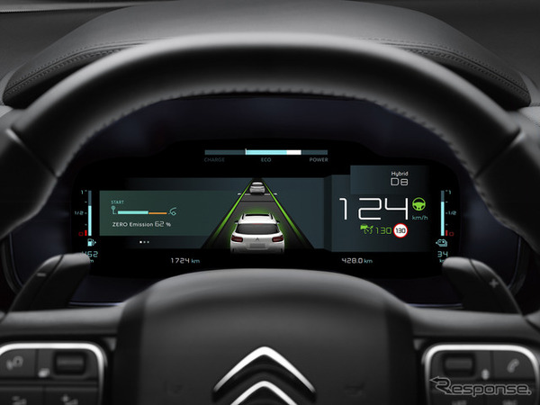 シトロエン C5エアクロスSUV プラグインハイブリッド（写真は海外仕様）