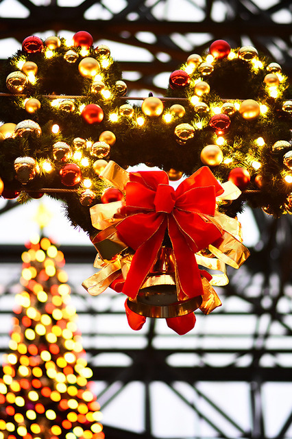 クリスマスのディズニーランド