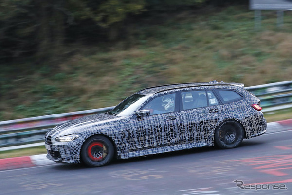 BMW M3ツーリング プロトタイプ（スクープ写真）