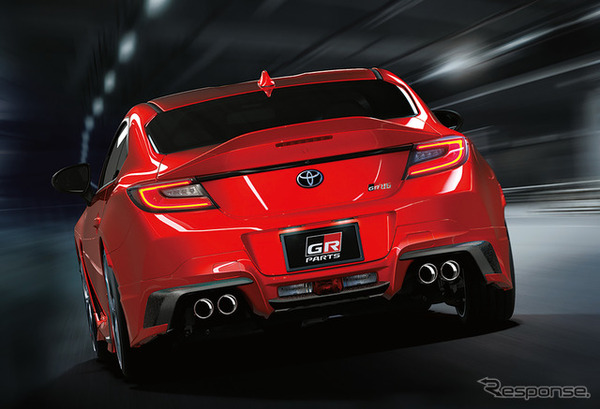 トヨタ GR 86 RZ（6MT・スパークレッド）GRパーツ装着車