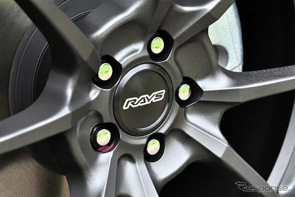 【RAYS VOLK RACING NE24】推奨サイズ：18×9.0J Inset43 5H-100／カラー：マットガンブラック／タイヤサイズ：225/35R18