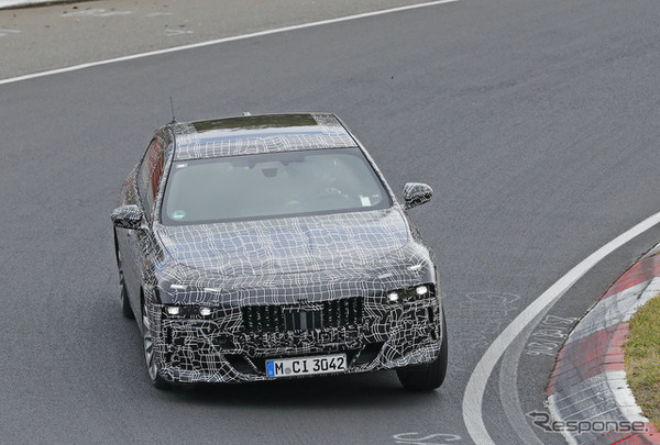 BMW 7シリーズ 次期型プロトタイプ（スクープ写真）