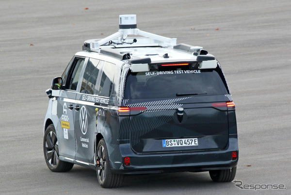 VW ID.BUZZ 市販型プロトタイプ（スクープ写真）