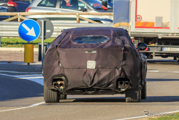 フェラーリ プロサングエ 市販型プロトタイプ（スクープ写真）