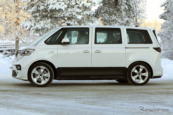VW ID. BUZZ 市販型プロトタイプ（スクープ写真）