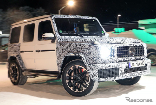 メルセデスベンツ Gクラス（AMG G63）改良新型プロトタイプ（スクープ写真）