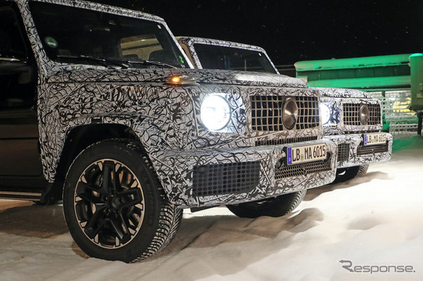 メルセデスベンツ Gクラス（AMG G63）改良新型プロトタイプ（スクープ写真）