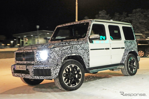 メルセデスベンツ Gクラス（AMG G63）改良新型プロトタイプ（スクープ写真）