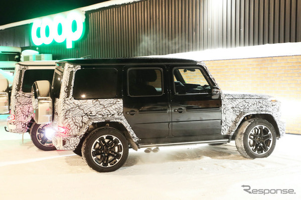 メルセデスベンツ Gクラス（AMG G63）改良新型プロトタイプ（スクープ写真）
