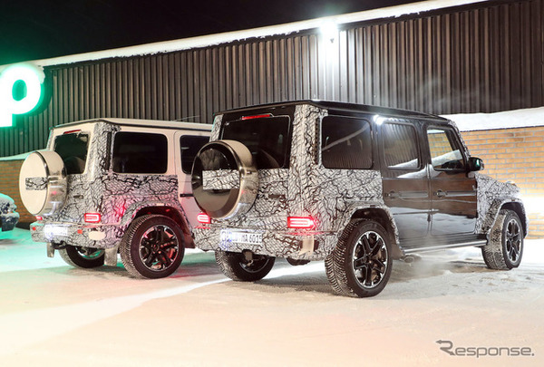 メルセデスベンツ Gクラス（AMG G63）改良新型プロトタイプ（スクープ写真）
