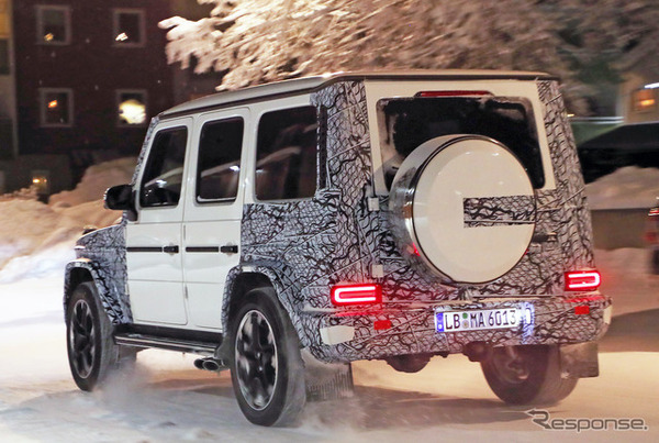メルセデスベンツ Gクラス（AMG G63）改良新型プロトタイプ（スクープ写真）