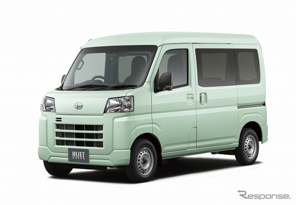 ダイハツ ハイゼットカーゴ（アイスグリーン）
