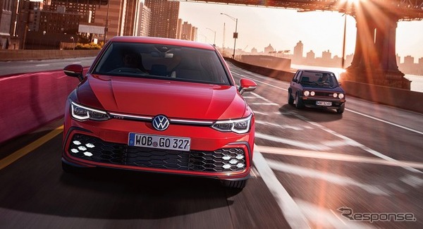 VW ゴルフ GTI（新型と初代）