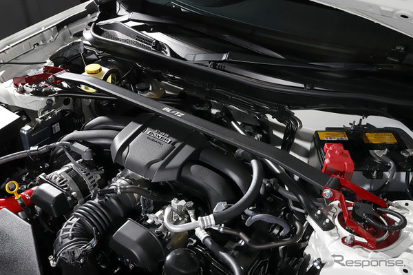 BLITZにて開発中のSUBARU BRZ