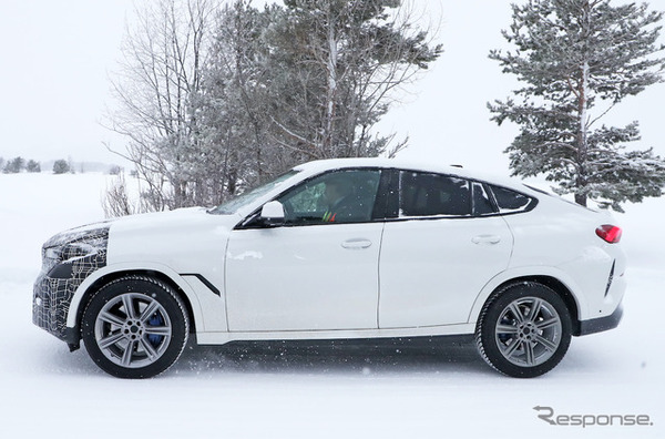 BMW X6 改良新型プロトタイプ　スクープ写真