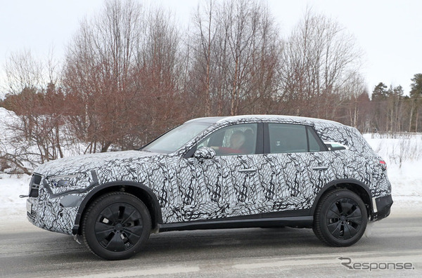 メルセデスベンツ GLC 次期型プロトタイプ（スクープ写真）