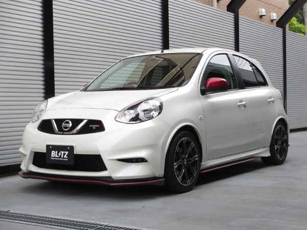 「DAMPER ZZ-R」装着車 NISSANマーチNISMO K13改