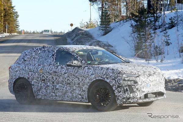 アウディ RS Q6 e-tron プロトタイプ（スクープ写真）