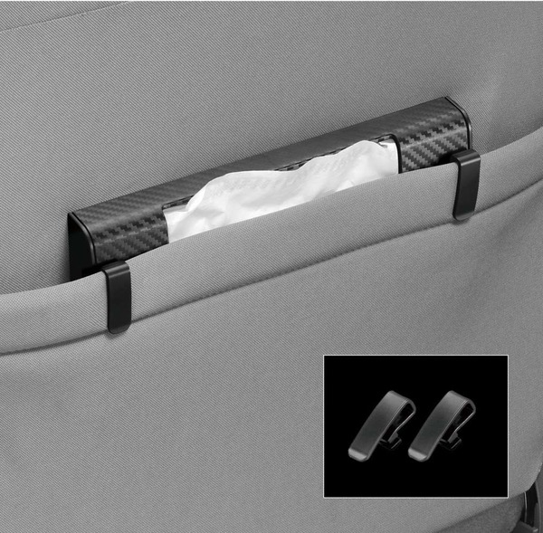 超薄型！　車内の雰囲気を損なわずに、すき間にすぽっと装備できるスリムなティッシュケースが新発売