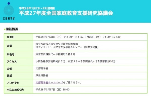 開催概要