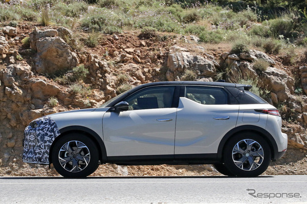 DS 3 クロスバック 改良新型プロトタイプ（スクープ写真）