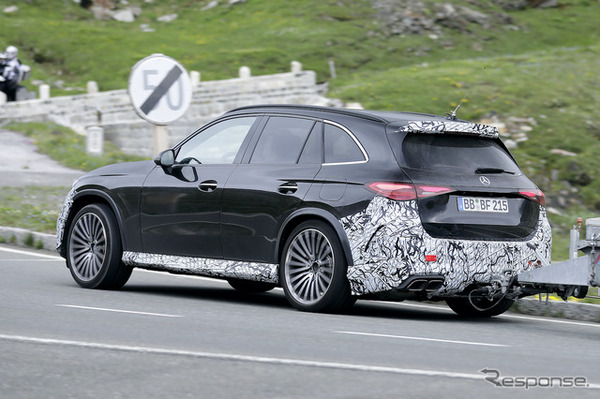 メルセデス AMG GLC63プロトタイプ（スクープ写真）