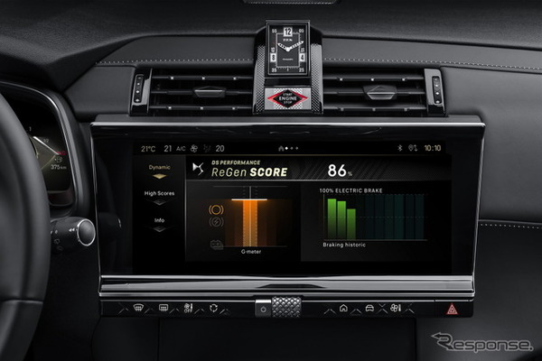 DS 7 改良新型の「E-TENSE 4x4 360」