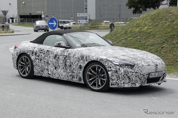 BMW Z4 改良新型プロトタイプ（スクープ写真）