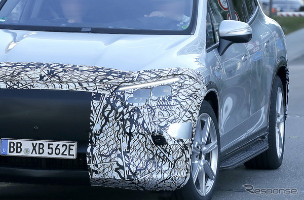 メルセデスマイバッハ EQS SUV プロトタイプ（スクープ写真）