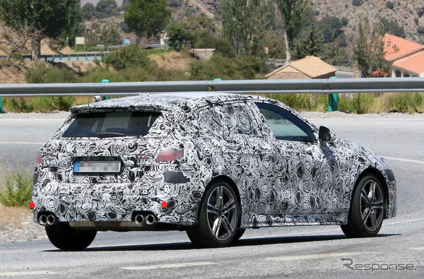 BMW 1シリーズ Mパフォーマンスのプロトタイプ（スクープ写真）