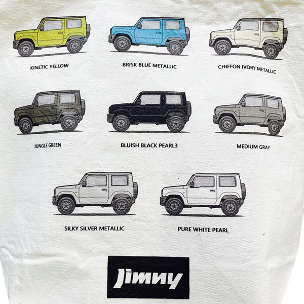 2201SZ03-03 JIMNYマルチプリントトートバッグ