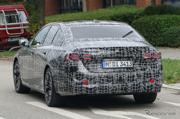 BMW 5シリーズ 次期型プロトタイプ（スクープ写真）