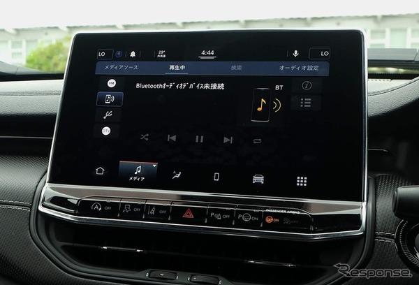AM/FMラジオ（Uconnect）10.1インチタッチパネルモニター（Apple CarPlay/Android Auto）